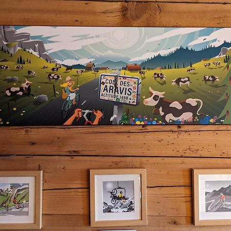 Bas De Chalet Au Coeur Des Aravis, Entre Lac Et Montagne Сен-Жан-де-Сікст Екстер'єр фото