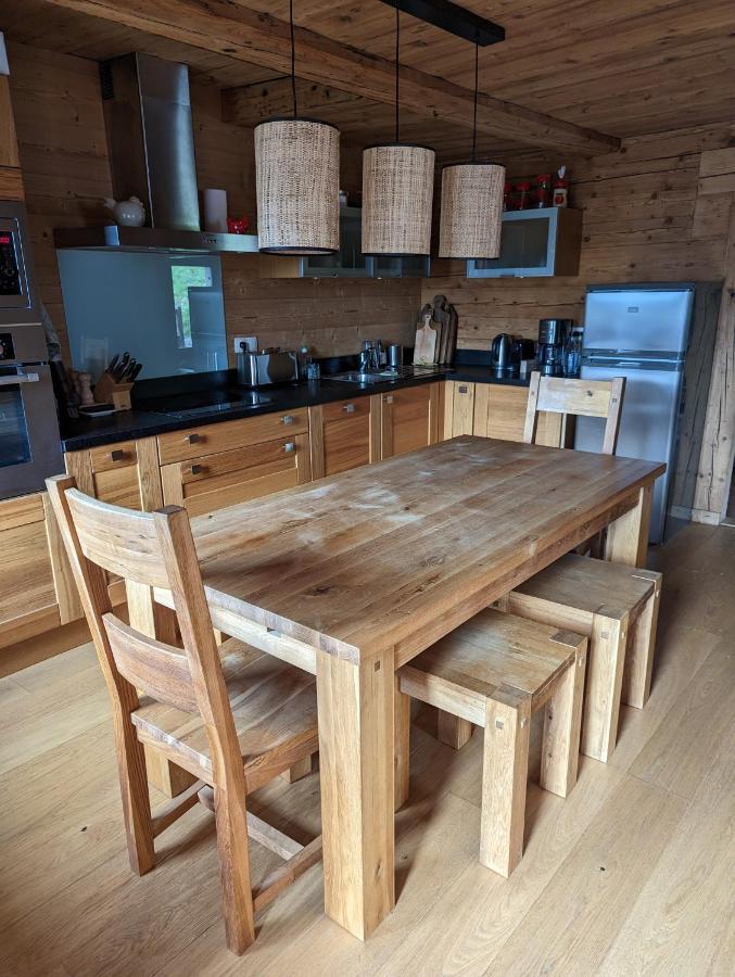 Bas De Chalet Au Coeur Des Aravis, Entre Lac Et Montagne Сен-Жан-де-Сікст Екстер'єр фото