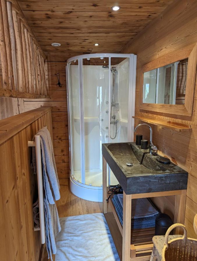 Bas De Chalet Au Coeur Des Aravis, Entre Lac Et Montagne Сен-Жан-де-Сікст Екстер'єр фото